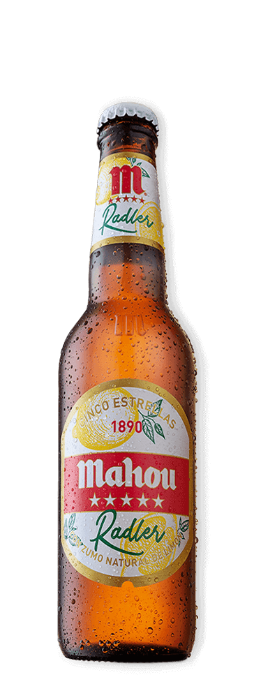 captura Composición tumor Cerveza Mahou Cinco Estrellas Radler | Rentabilibar MSM