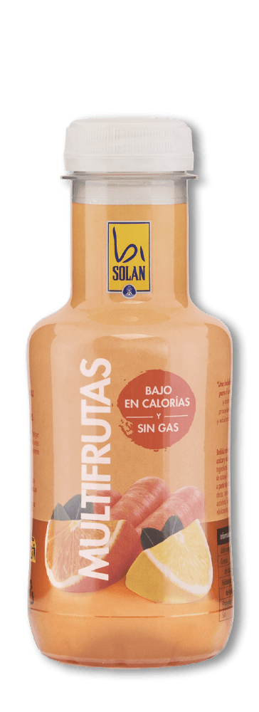 Agua con zumo de frutas - Solan de Cabras