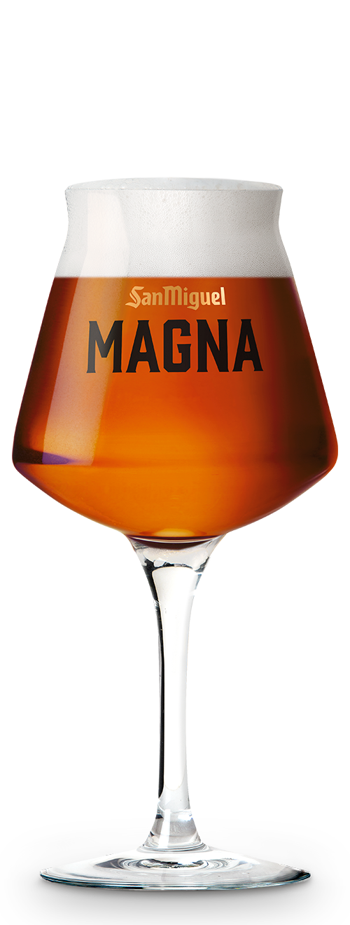 San Miguel Magna Tostada 0,0 - Grupo Mahou-San Miguel - Untappd